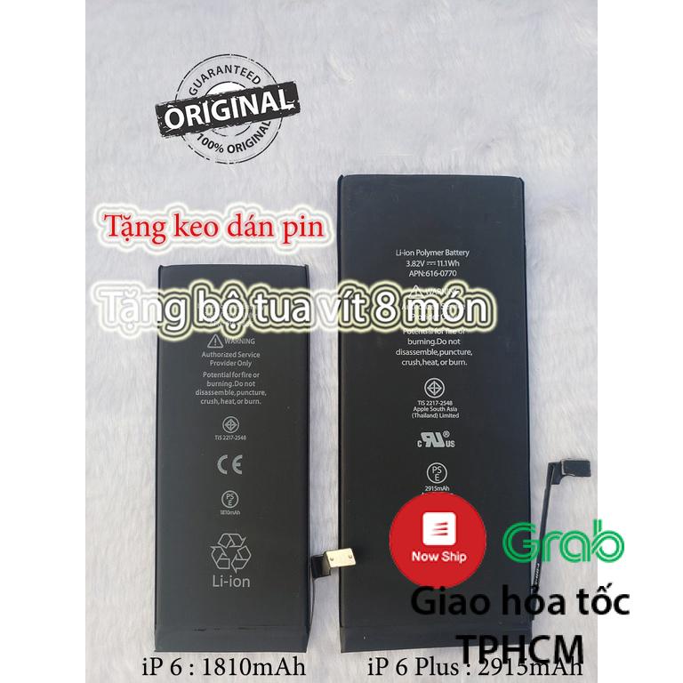 Pin zin iP 6/ 6 Plus dung lượng chuẩn