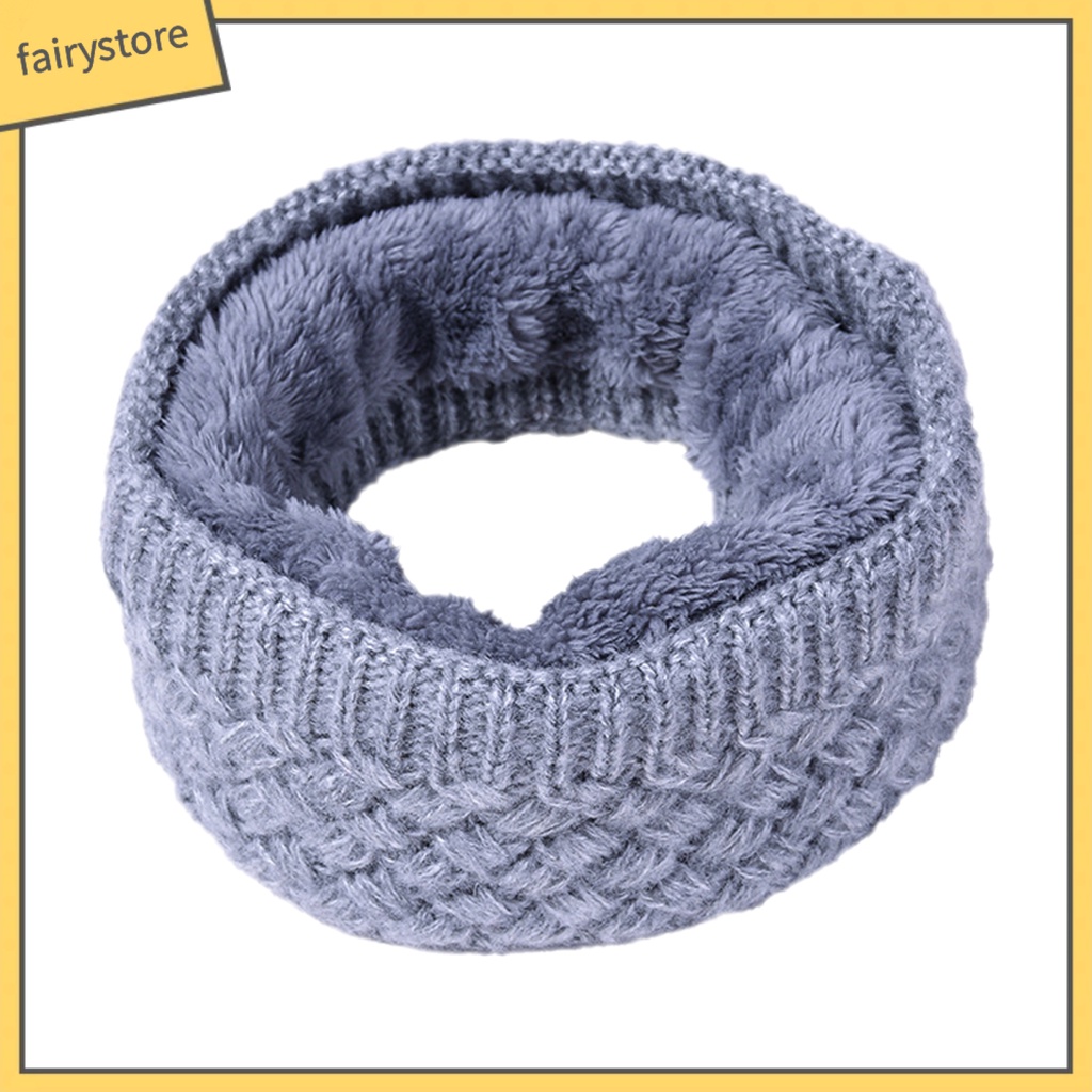 Khăn choàng cổ vải nỉ hình tròn dày dặn giữ ấm chống biến dạng