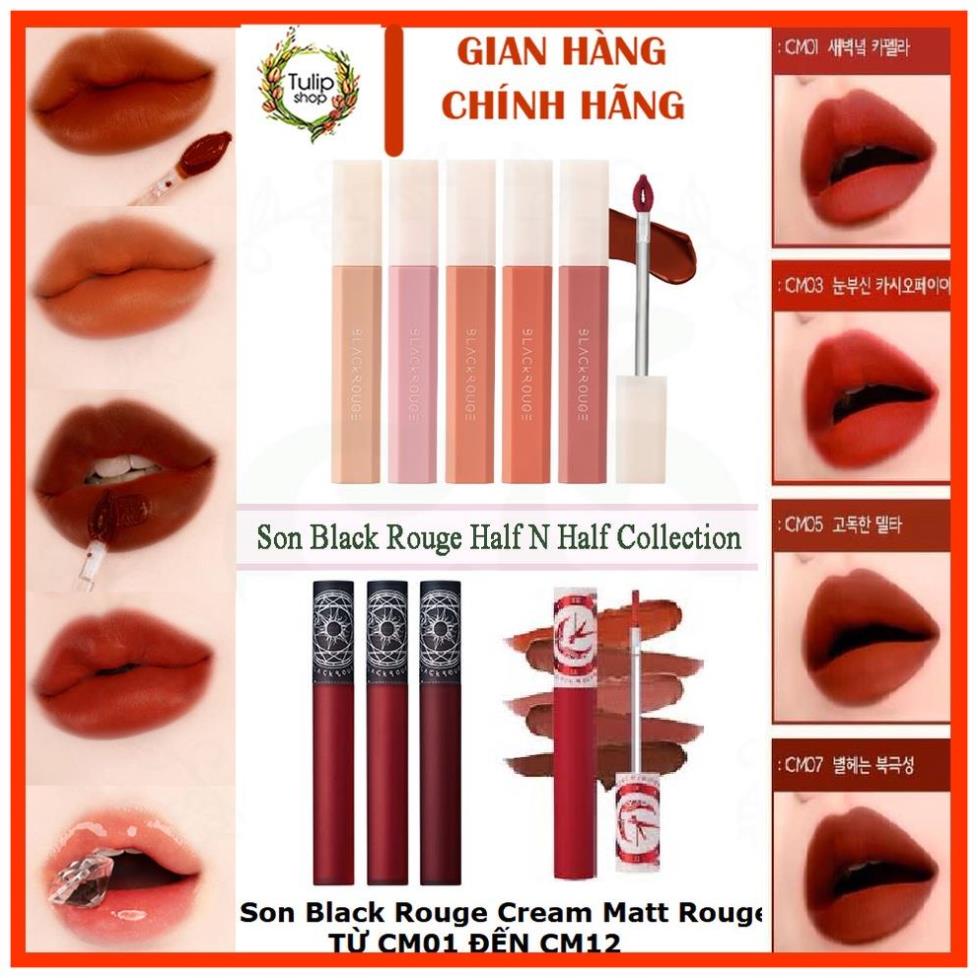 Son Kem Lì Black Rouge Cream Matt Rouge [ HÀNG HOT ] | BigBuy360 - bigbuy360.vn