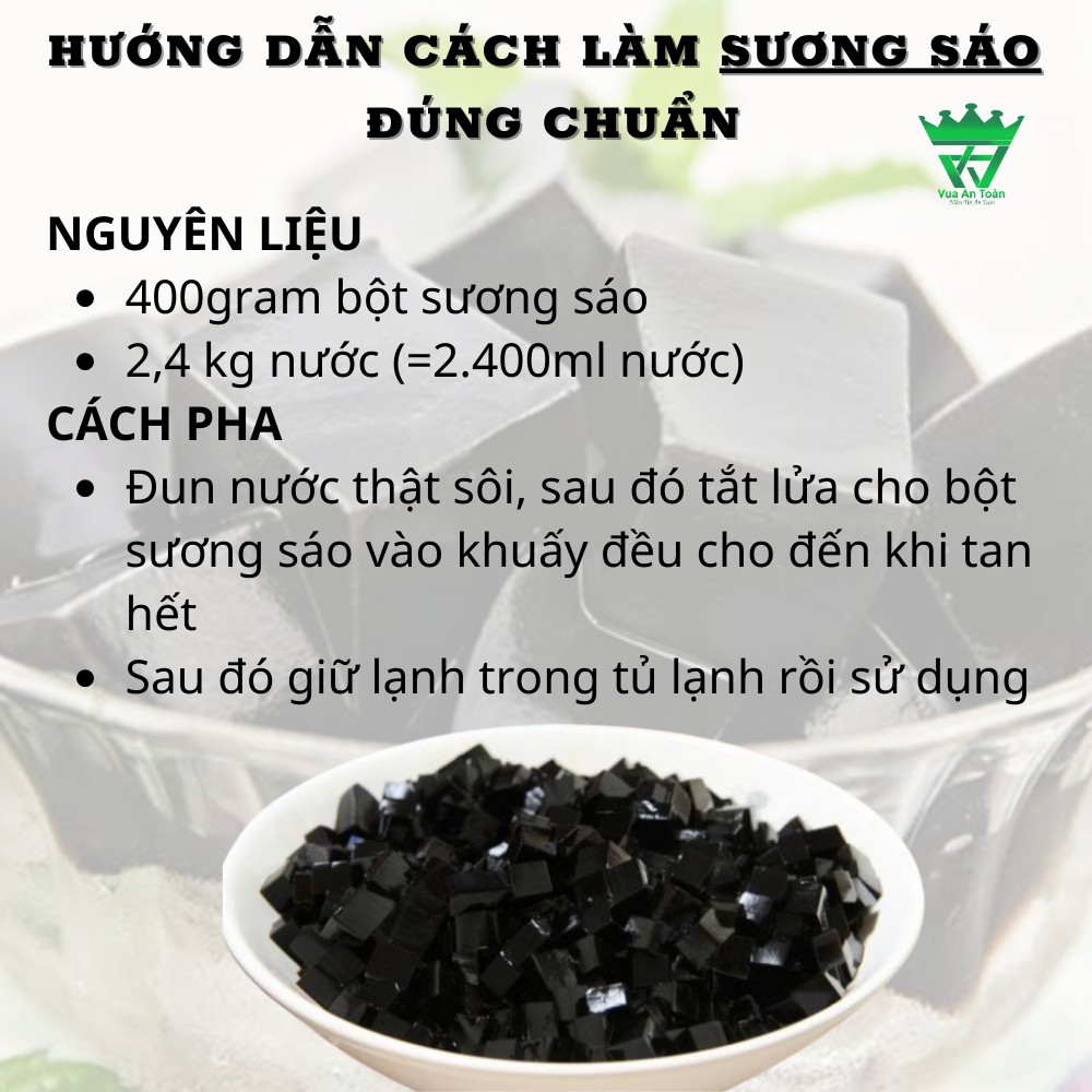 Bột Làm Sương Sáo Đài Loan 400g