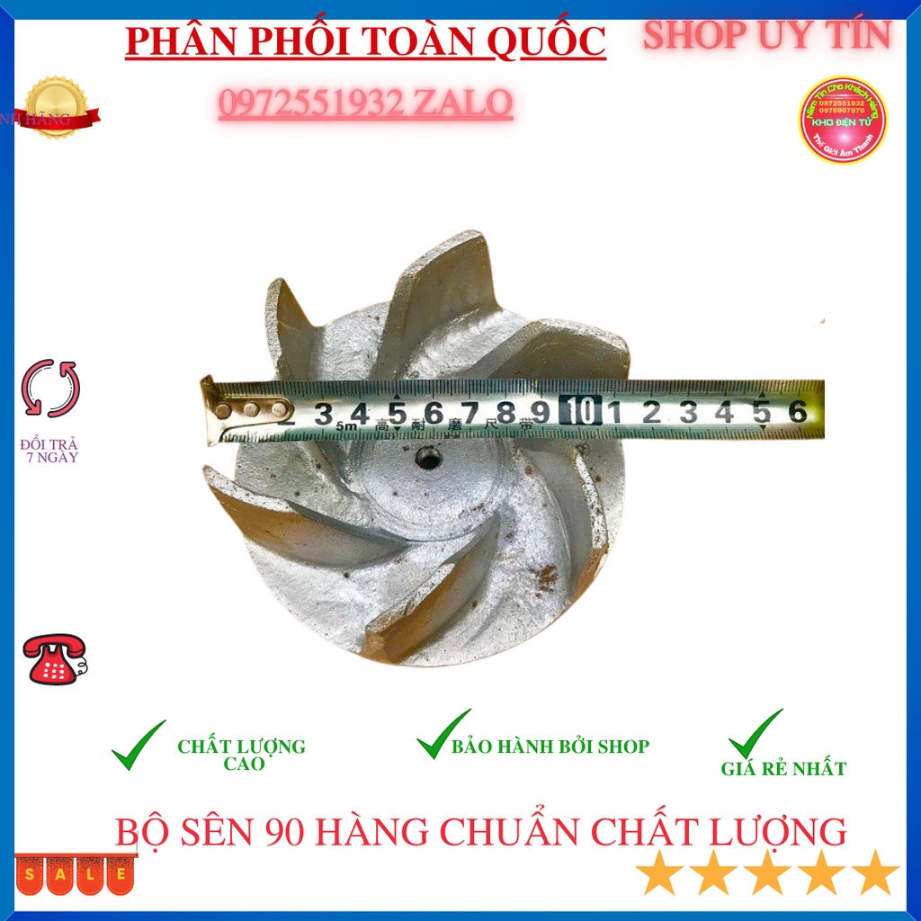 Bộ sên ống 90mm chế máy bơm nước