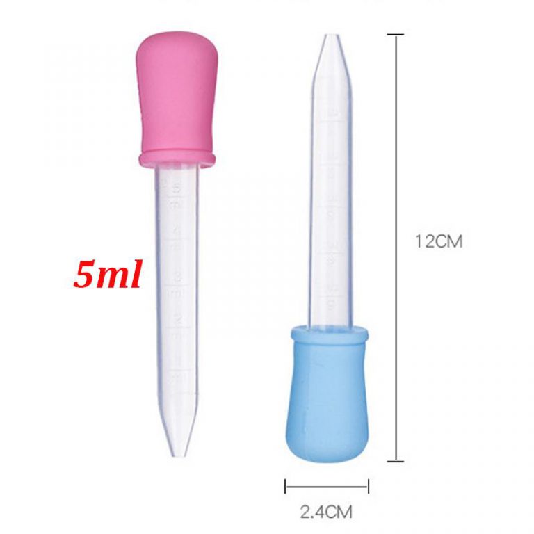 Ống bón sữa giọt bón thuoc cho bé
