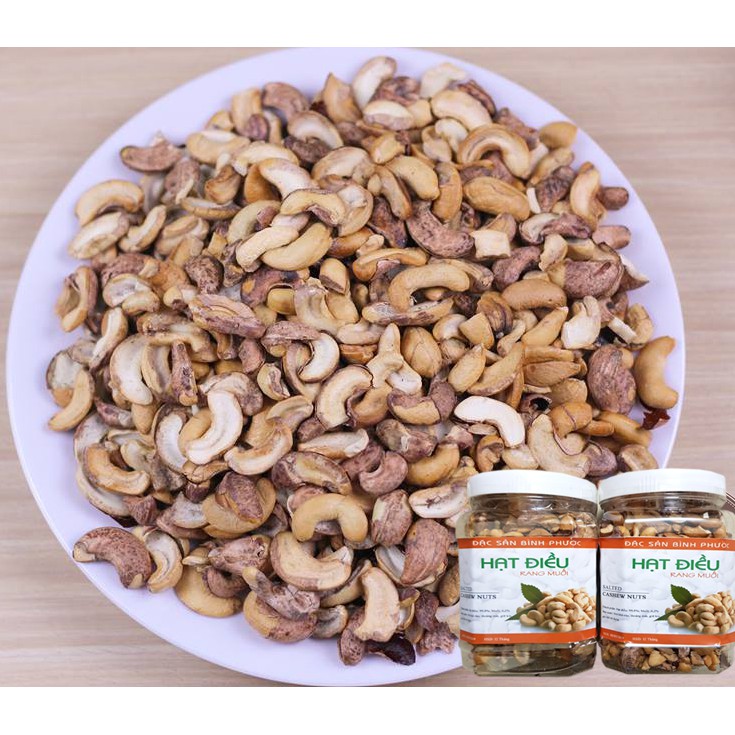 1Kg Hạt Điều Vỡ Rang Muối