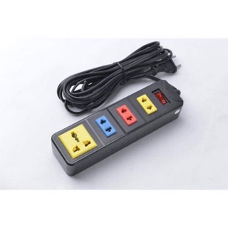 Ổ cắm 4 lỗ đa năng có công tắc liền dây dài 3m