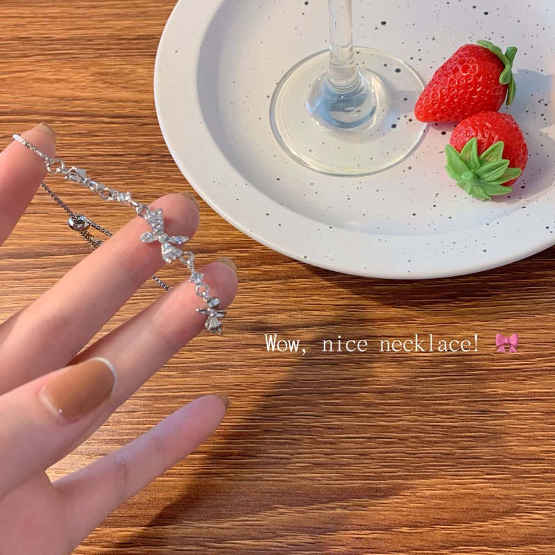 Vòng Đeo Tay Phối Nơ Phong Cách Cổ Điển Sang Trọng Cho Nữ