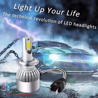 1 CẶP ĐÈN PHA LED XE MÁY - ÔTÔ H7