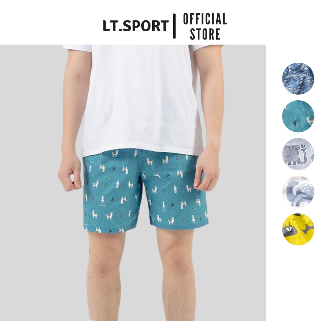 Quần đùi nam cartoon mặc nhà nhiều họa tiết