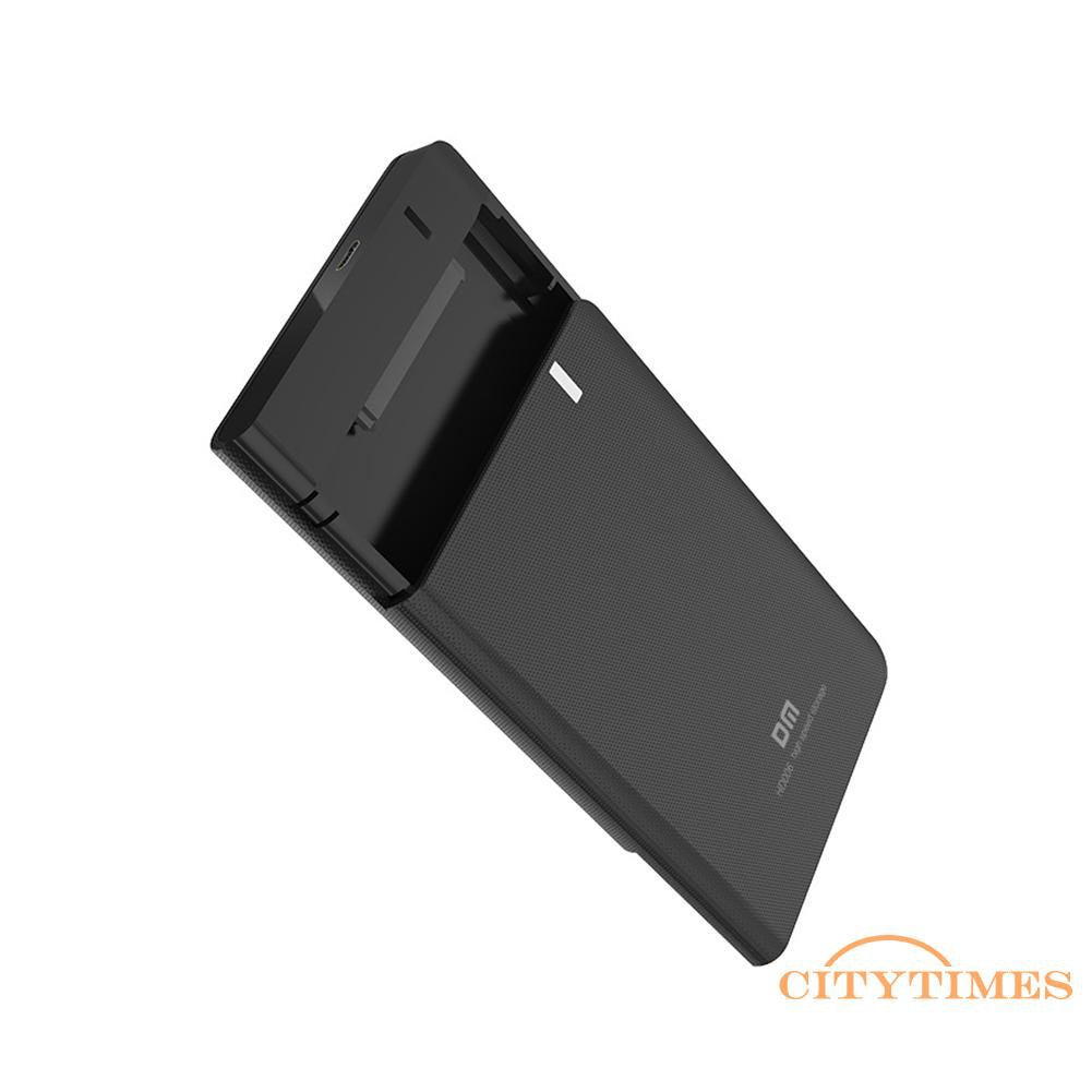 Hộp Đựng Ổ Cứng Dm Hd006 Hdd Micro B Cổng 2.5 Inch Sata Ssd | BigBuy360 - bigbuy360.vn