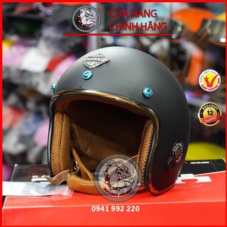 [Titan Gr5- ĐỦ MÀU]Mũ bảo hiểm 3/4 Napoli Sh Ruby New