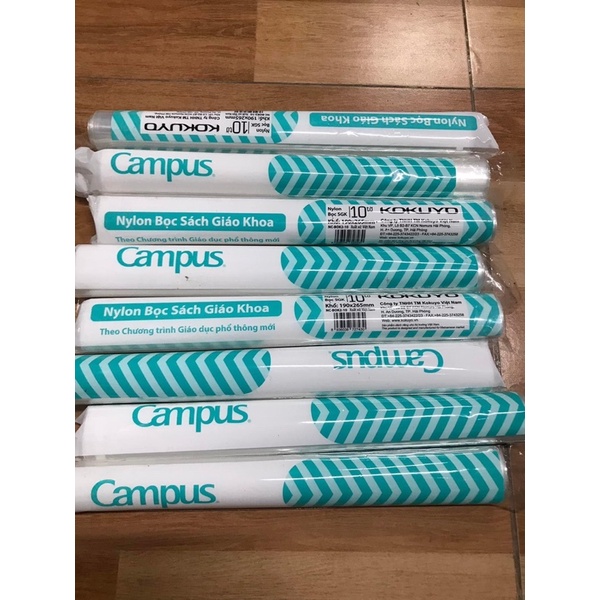Nylon Bọc sách giáo khoa Campus