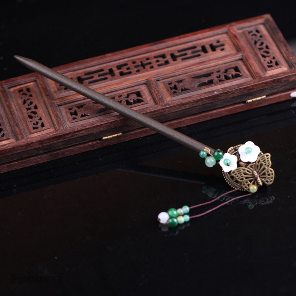 Trâm Cài Tóc Dáng Dài Phong Cách Trung Hoa Cổ Điển Fenteer1 Dành Cho Bạn Nữ