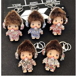 móc khóa đính đá em bé dnbich1388shop