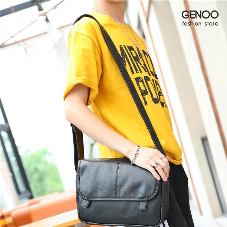 Túi Đeo Chéo Nam Nữ Unisex Chất liệu Da PU Mềm Mịn Phong Cách Hàn Quốc GN018 - GENOO OFFICIAL