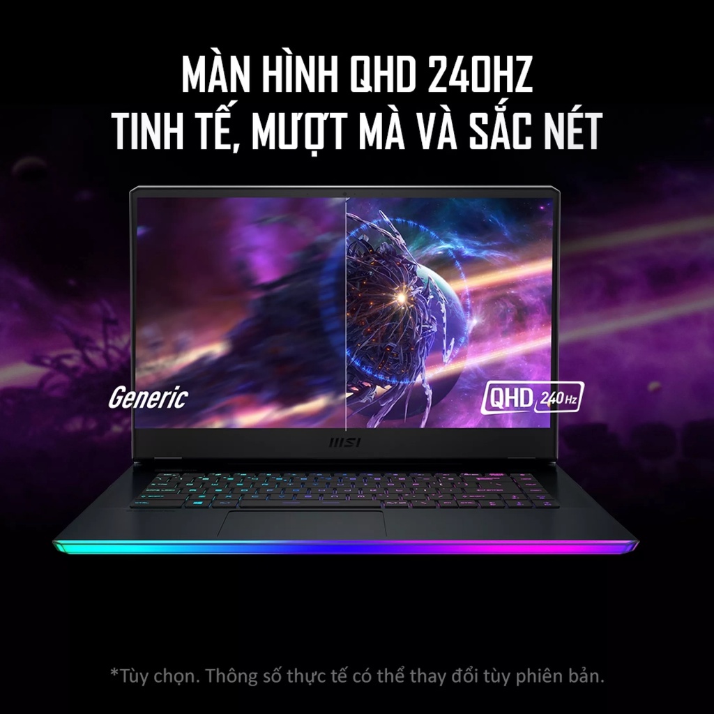 Laptop MSI GE66 Raider 11UH-211VN (i7-11800H | 32GB | 2TB | GeForce RTX™ 3080 16GB | 15.6' QHD 240Hz | Win 10) | BigBuy360 - bigbuy360.vn