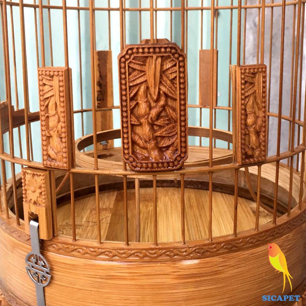 Lồng chim khuyên đẹp, chim Sâu, Lồng chim vành khuyên đục đốt trúc đẹp, chim sâu SICAPET