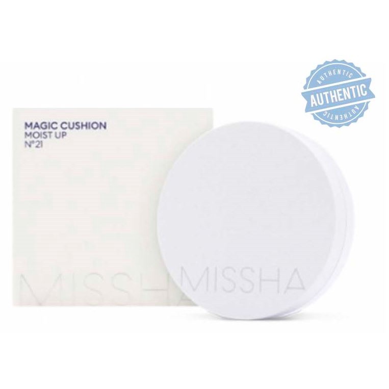 Phấn nước MISSHA Magic Cushion Moist Up SPF50 +/PA +++ hai tông màu tùy chọn #21/#23