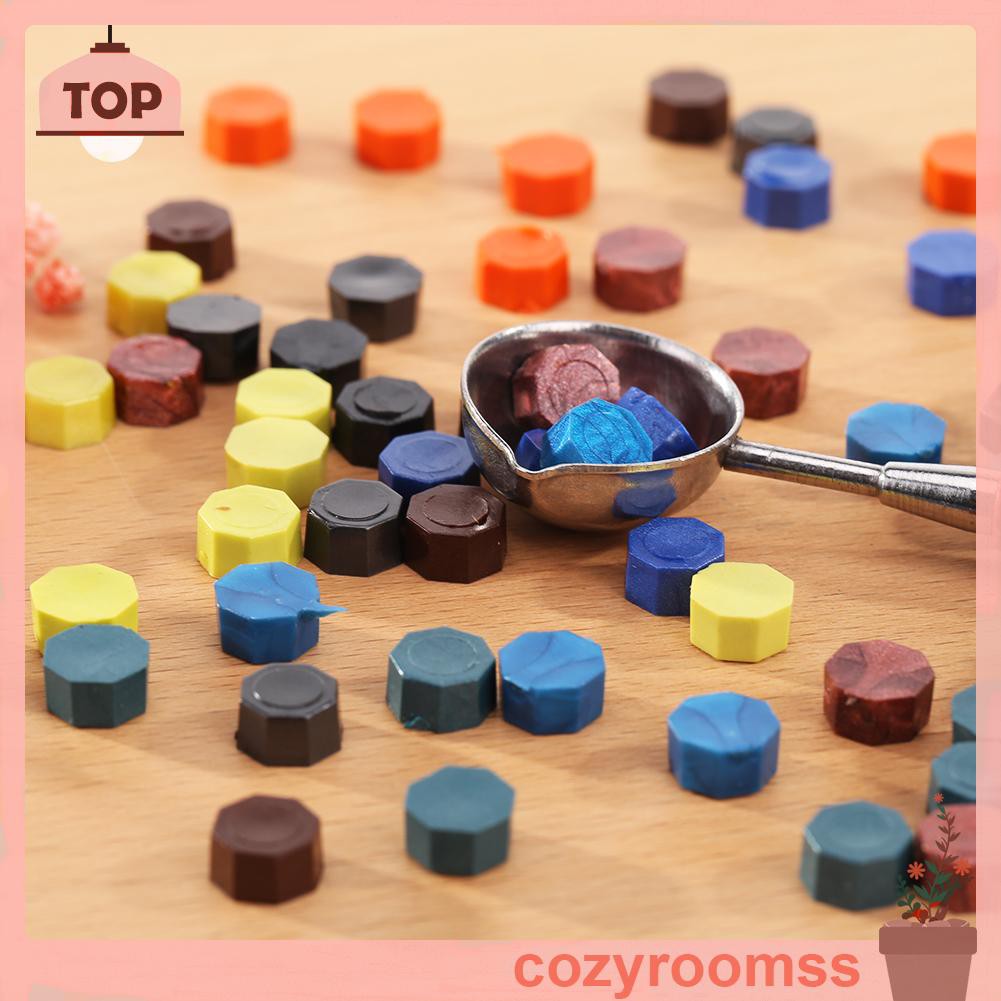 Sáp 100pcs Vintage Wax Seal Stamp Tablet Pill Beads for Envelope Sealing Wax
