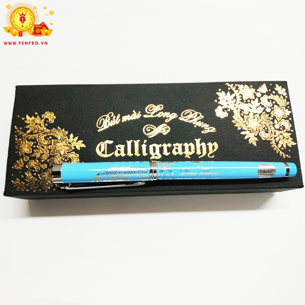 Bút long phụng LP07 ngòi lá tre G calligraphy tự tạo thanh đậm, có hộp