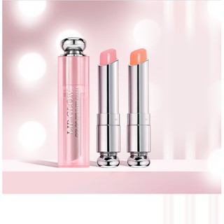 Son dưỡng môi Addict Lip Glow màu Hồng Pink 001 Cam Coral 004 Maximizer Collagen 3.5g dưỡng môi hồng hào mềm mượt