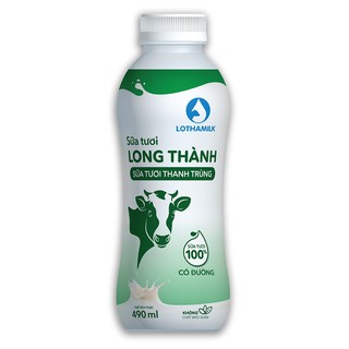 Sữa tươi tiệt trùng Lothamilk 490ML