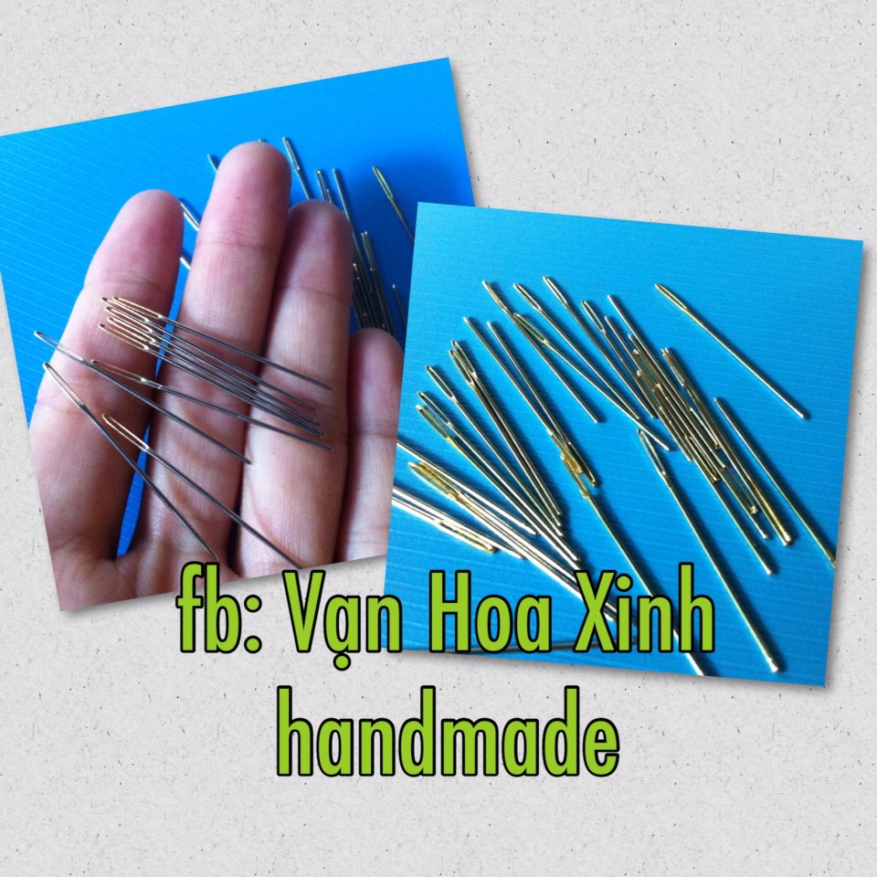 1 cây kim thêu tranh chữ thập đít vàng (lỗ kim 7mm)