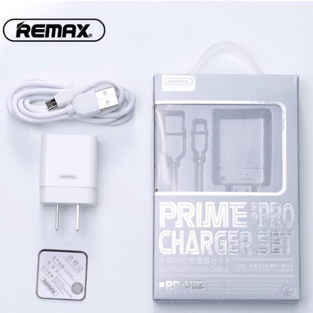 Củ sạc remax RP- U112 cho iPhone micro và Type -C - Củ sạc kèm dây ♥️♥️