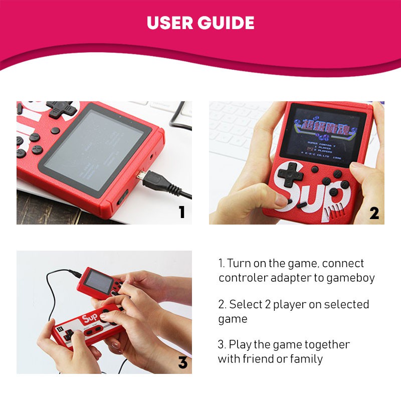 Tay Cầm Chơi Game Sup Game Box Player 2 Nhiều Lớp