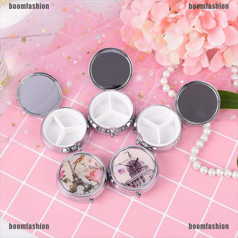 Hộp Đựng Thuốc Bằng Kim Loại Có Thể Gấp Gọn Tiện Lợi