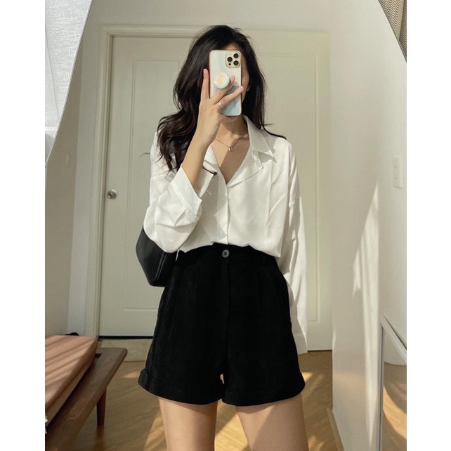 ÁO SƠ MI NỮ FREESIZE FORM ĐẸP