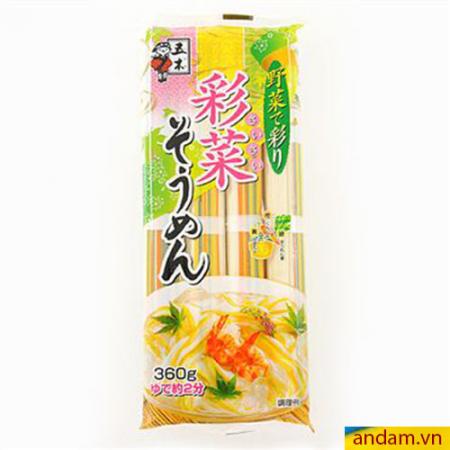 Mì somen rau củ