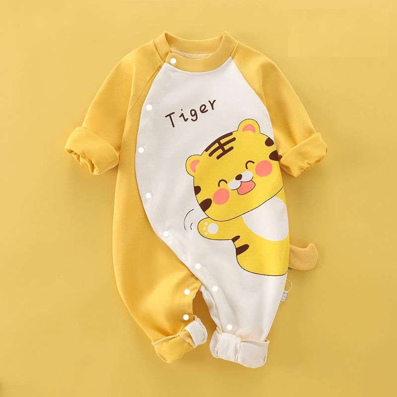 Body Dài Tay cho Bé  mẫu quần áo trẻ em sơ sinh hình Thú chất Thun Lạnh Mềm Mịn từ 3-12kg