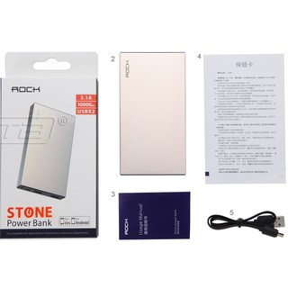 Pin sạc dự phòng Rock Stone 10.000mAh