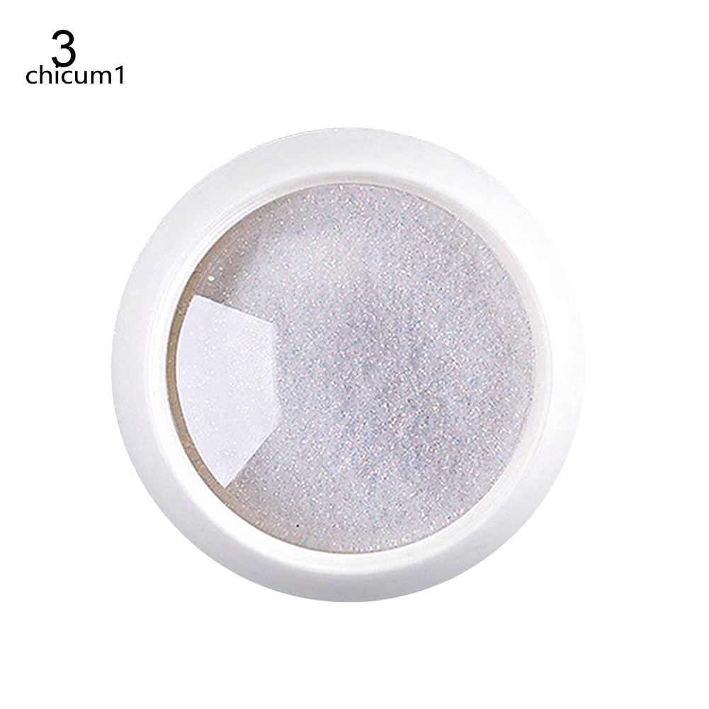 [Hàng mới về] Hộp bột kim tuyến lấp lánh siêu mỏng trang trí móng tay nghệ thuật thời trang dành cho nữ