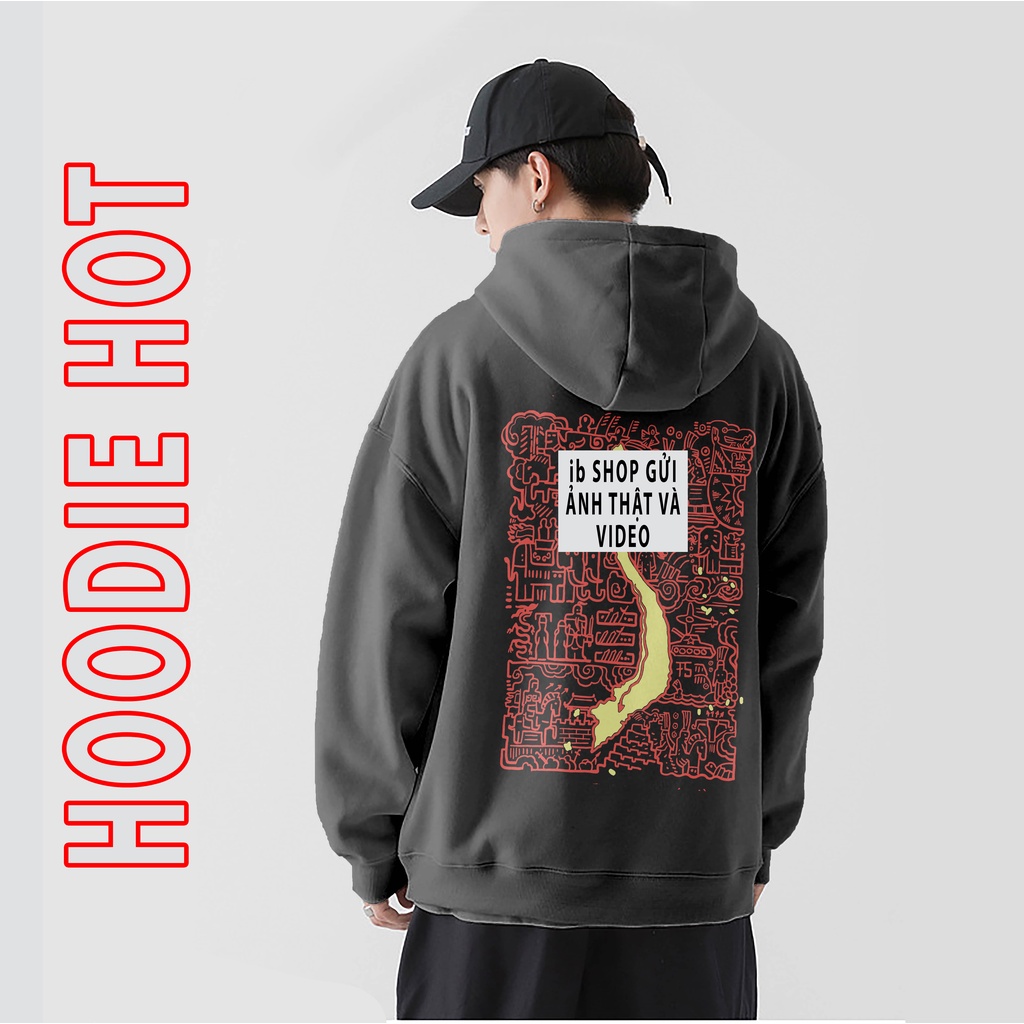 Áo hoodie nam nữ - áo hoodie nỉ thu đông phong cách ulzzang nhiều màu chất nỉ bông dày đẹp HD2 | BigBuy360 - bigbuy360.vn