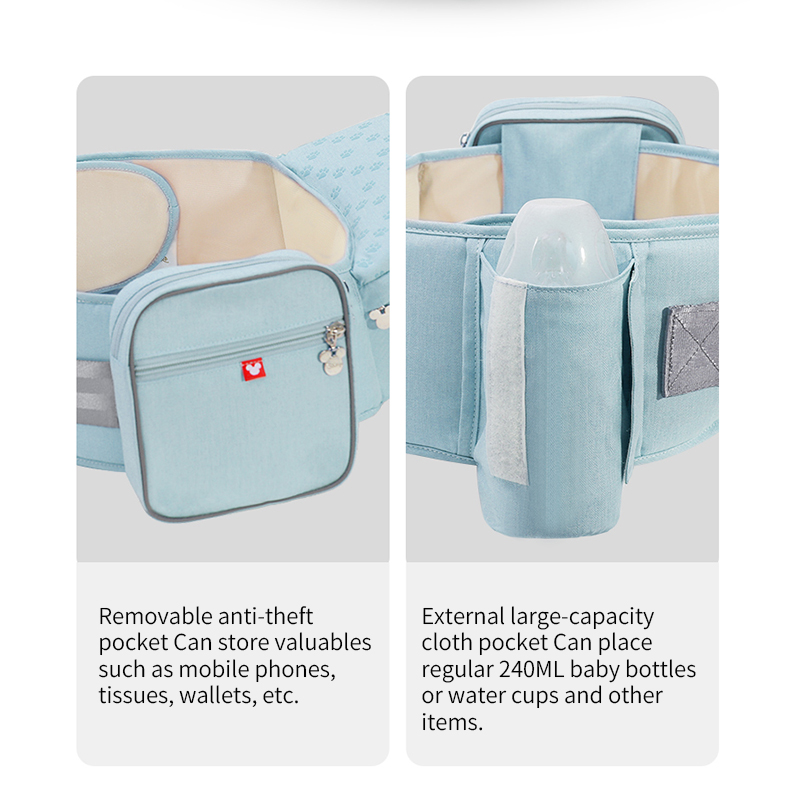 Đai địu bé Disney 6D phù hợp cho 4 mùa thiết kế nhỏ gọn tiện dụng