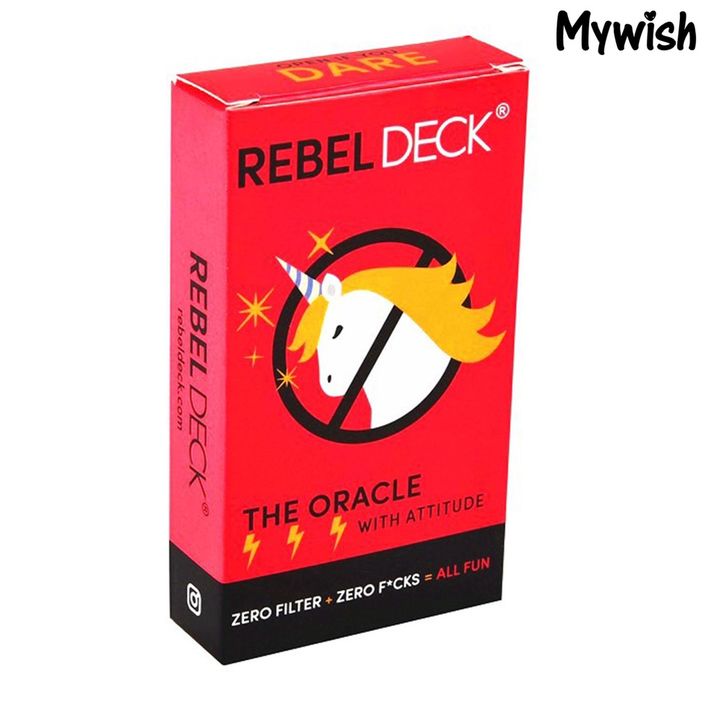 👶👣Bộ 60 thẻ hình Rebel DECK Rebel DECK Unicorn God | BigBuy360 - bigbuy360.vn