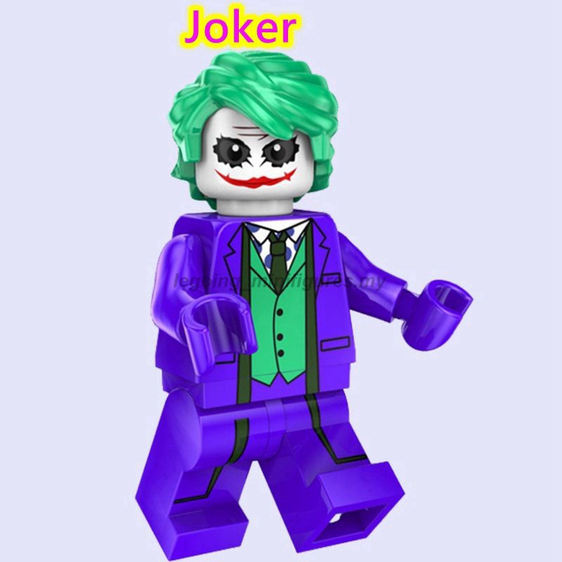 Tương thích với Toy Lego DC Movie Harley Quinn Joker Building Blocks Marvel Đồ chơi cho trẻ em