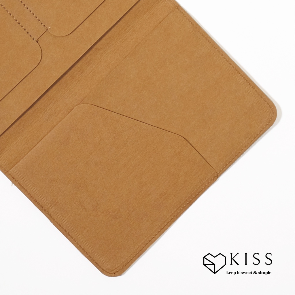 Ví Hộ Chiếu, Bao Đựng Hộ Chiếu, Ví Passport Da Thực Vật, - KISS Notebook & Gift