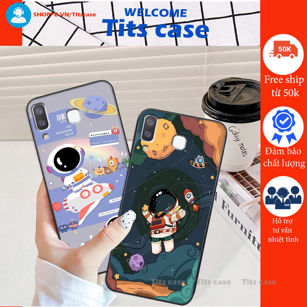 Ốp lưng Samsung Galaxy A8 STAR in hình bò sữa, gấu be@r, cute cực  ĐỈNH -  cực CHẤT-  cực COOL