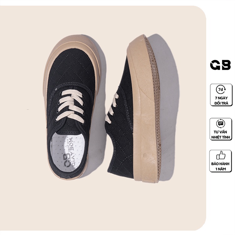 Giày Sneaker Nữ Đế Cao 3 Màu giayBOM GB Classisc B1612