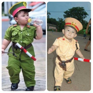 Set bộ hoá trang CA hình sự,CSGT