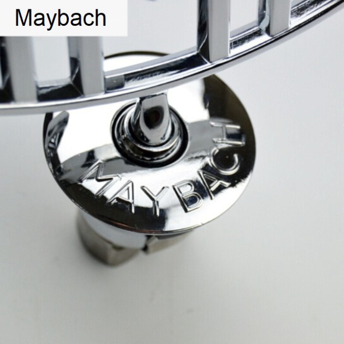 Sản Phẩm Logo Maybach nắp capo đầu xe ô tô, dùng độ cho xe Mercedes cao cấp MB2669 .