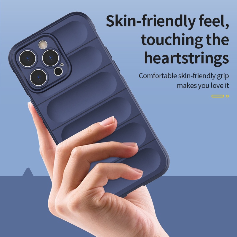 Lenuo Ốp Điện Thoại Silicon Mềm Màu Trơn Chống Sốc Cho iphone 15 pro max / iphone 15 pro / 15 plus / iphone 15