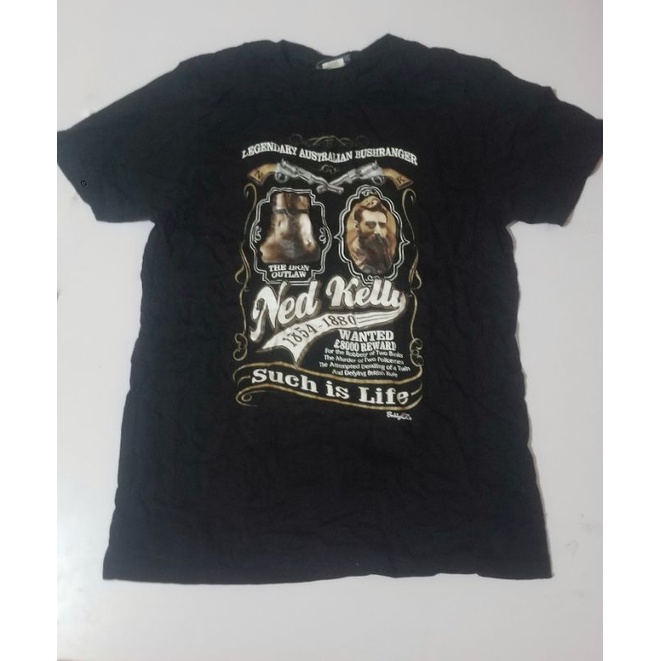 Graphic Tee Wanted Ned Kelly