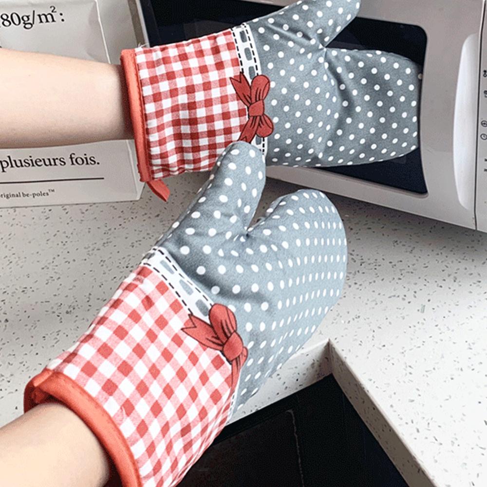 IVORY Găng Tay Cách Nhiệt Bảo Vệ Tay Khi Nấu Ăn