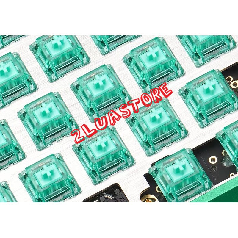 NNNK CV Switch Gateron Zealpc Turquoise Tealios cho những bàn phím cơ, switch màu xanh ngọc 4 22