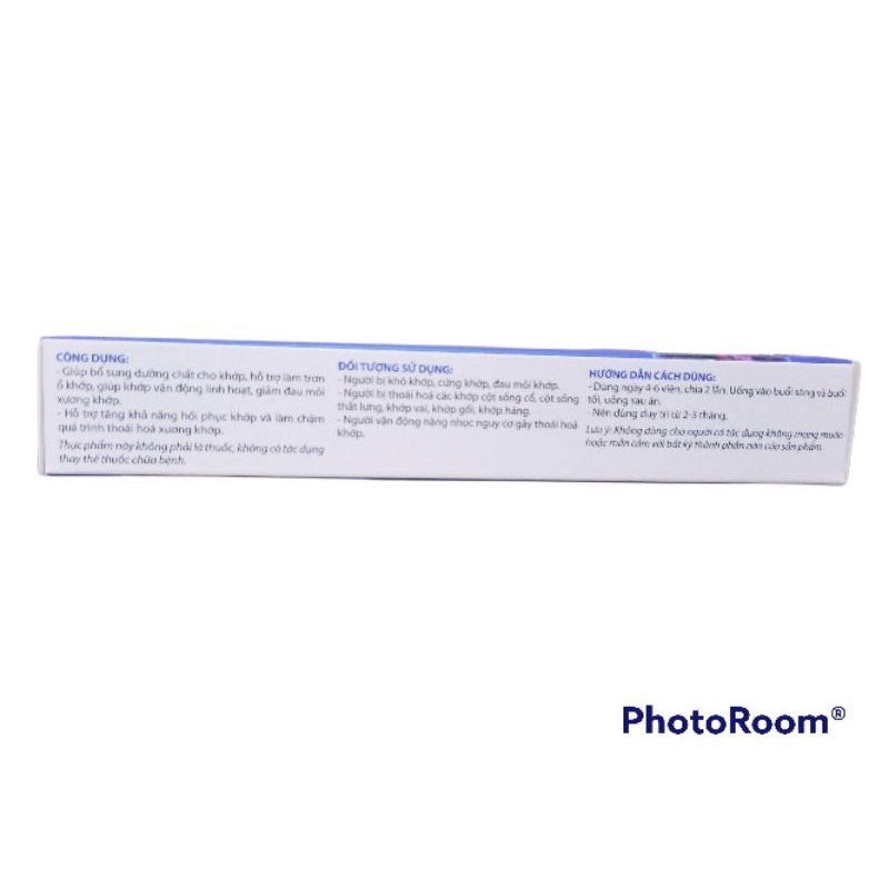 An kiện vương hỗ trợ làm trơn ổ khớp, giúp giảm đau mỏi và làm chậm quá trình thoái hoá xương khớp