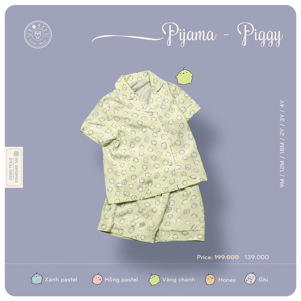 Bộ Pijama Piggy H.R.N.E.E