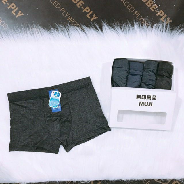 Hộp 4 Quần Sịp Đùi Nam Boxer Co Giãn 4 Chiều