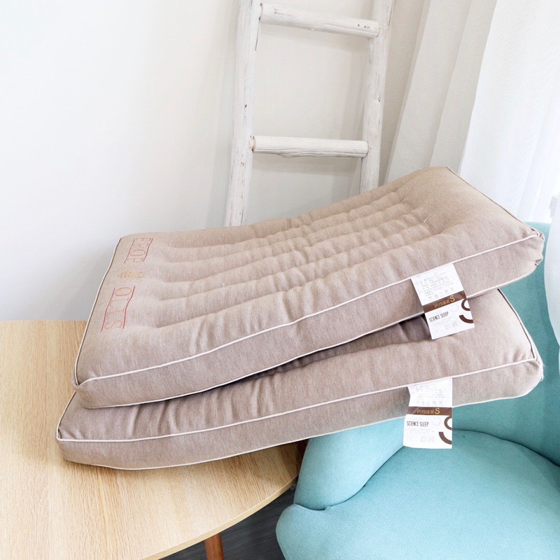 Gối Massage Cao Cấp Ruột Gối Cotton Mềm Kê Cổ Gối Đầu Nằm Ngủ Ngon Chuẩn Khách Sạn Năm Sao 50x70 (1 đôi)